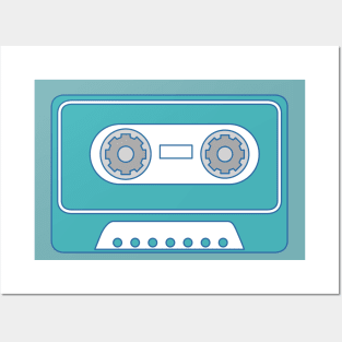 Minimalistic cassette tape awesome mix. vol 1 guardians of the galaxy Posters and Art